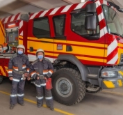 Северный ГОК приобрел уникальный автомобиль для ликвидации аварий и пожаров 